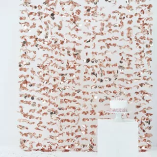 Backdrop Bloemen Rosé Goud - 2 Meter - sfeer