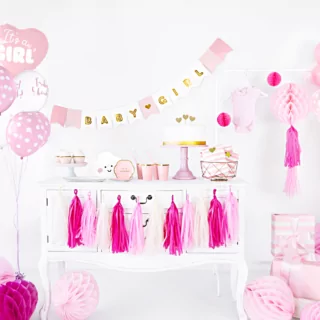 roze slinger baby girl babyshower