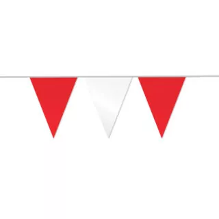 Slinger - Rood/Wit - 10 meter