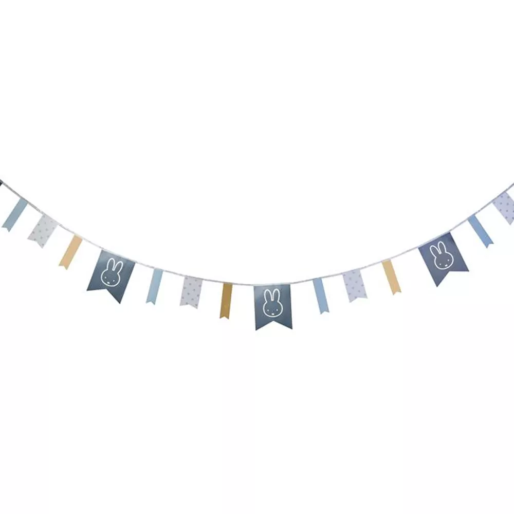 Nijntje Blauw Wit Goud - 4 Meter
