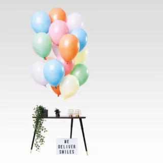 Ballonnen set 'Pretty Pastels' - 15 stuks