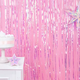 Iridescent backdrop