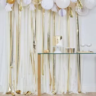 Backdrop Wit Crème Goud