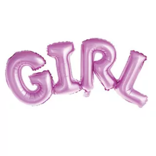 Folieballon 'Girl'