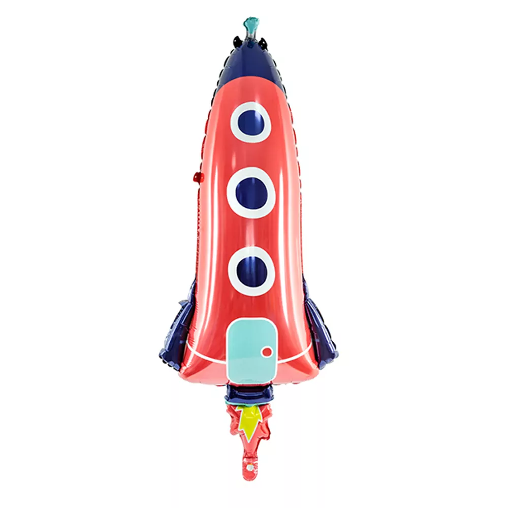 Folieballon Raket - 115 cm