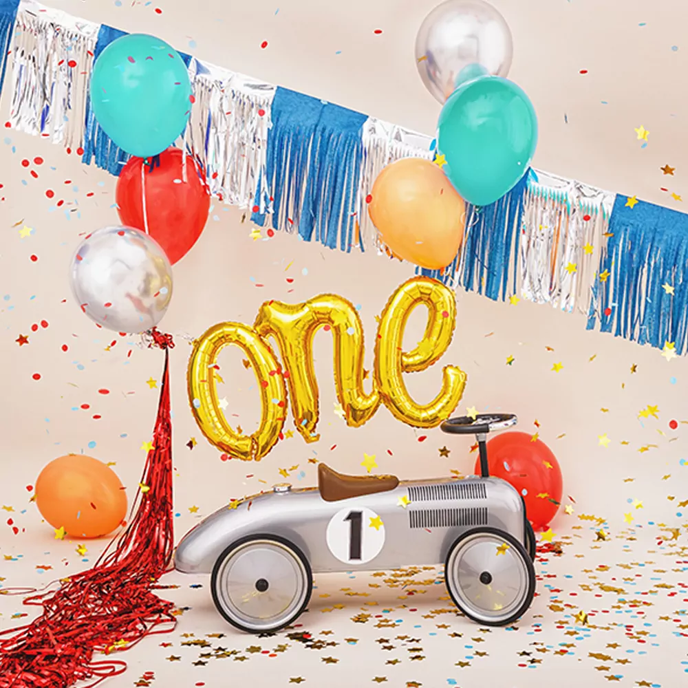 Folieballon ‘One’ Goud - 66 cm
