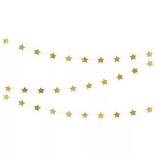 Slinger Sterren Goud - 3.5 Meter