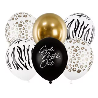 Ballonnen 'Girls Night Out' - 6 stuks