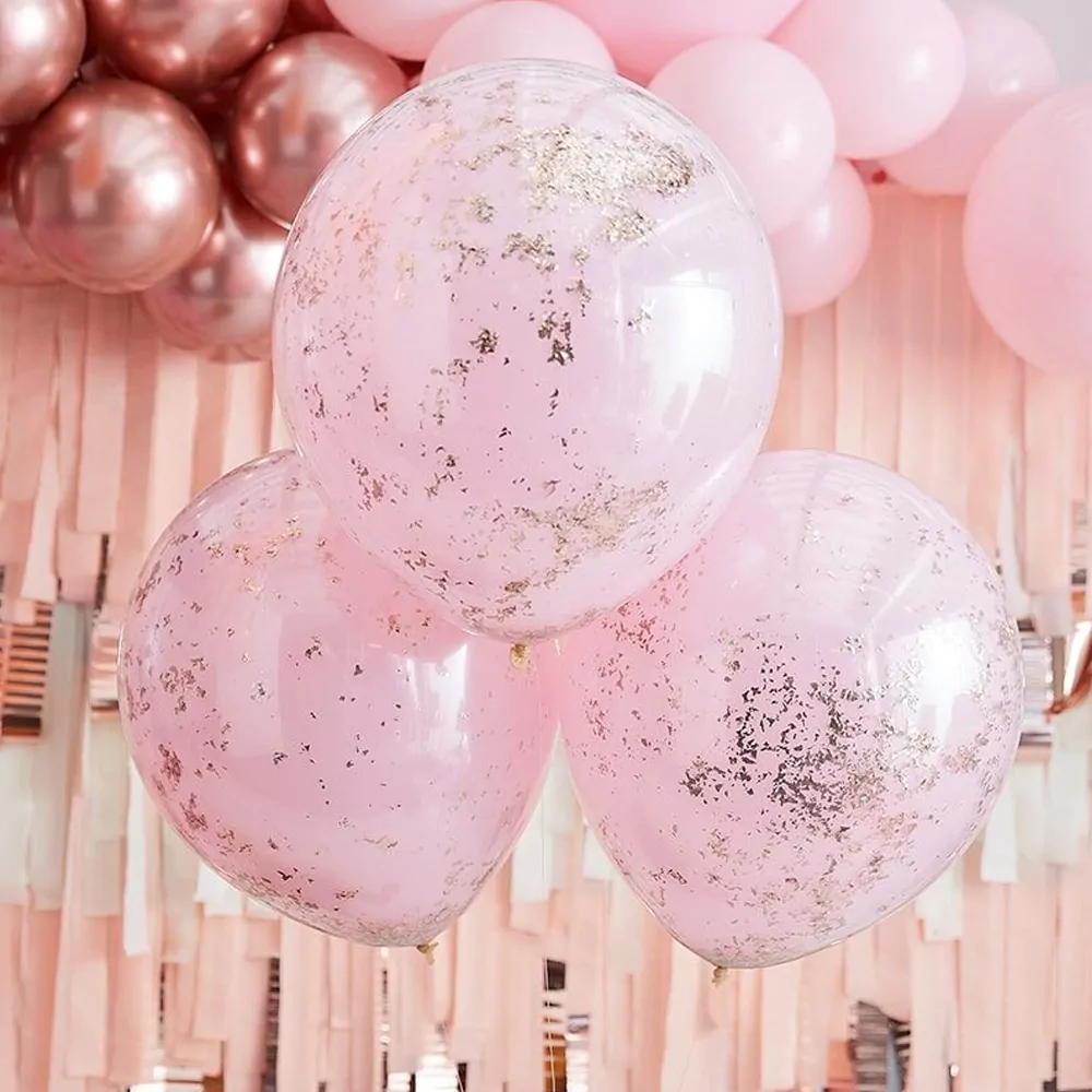 Ballonnen Dubbellaags Roze XL - 3 stuks