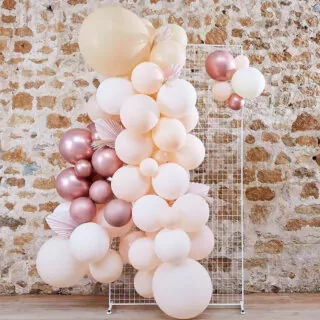 Ballonnenversiering Roze Pampas - 70 stuks