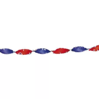 Crepe Brandvertragend Slinger Rood/Wit/Blauw - 24 M