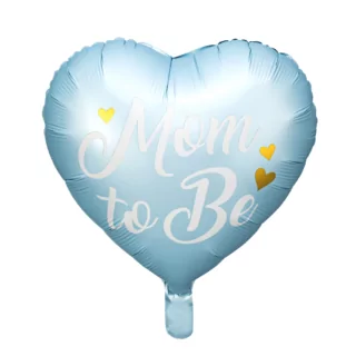 blauwe ballon mom to be