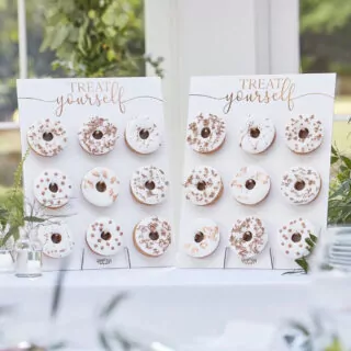 Donut Wall Rosé Goud - 2 stuks