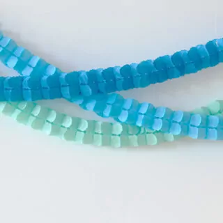 Slinger Papier Pastel Blauw - 3 stuks