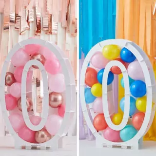Ballonnen standaard - Nummer 0 t/m 9