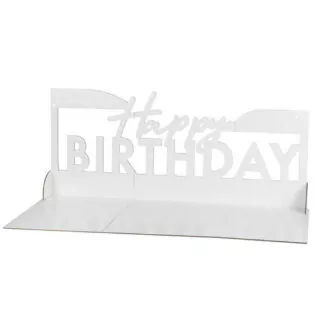 Hapjesplank Happy Birthday