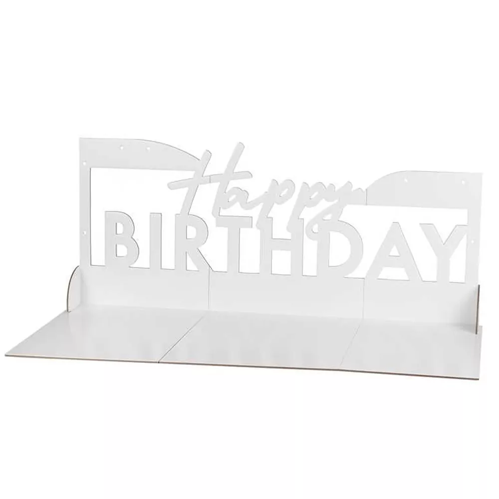 Hapjesplank Happy Birthday