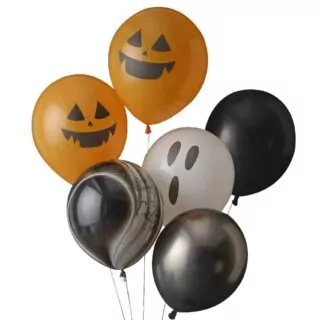 bundel met halloween ballonnen