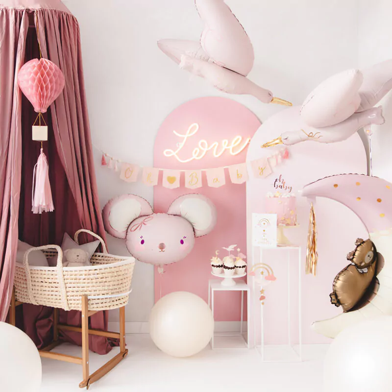 Babyshower Roze