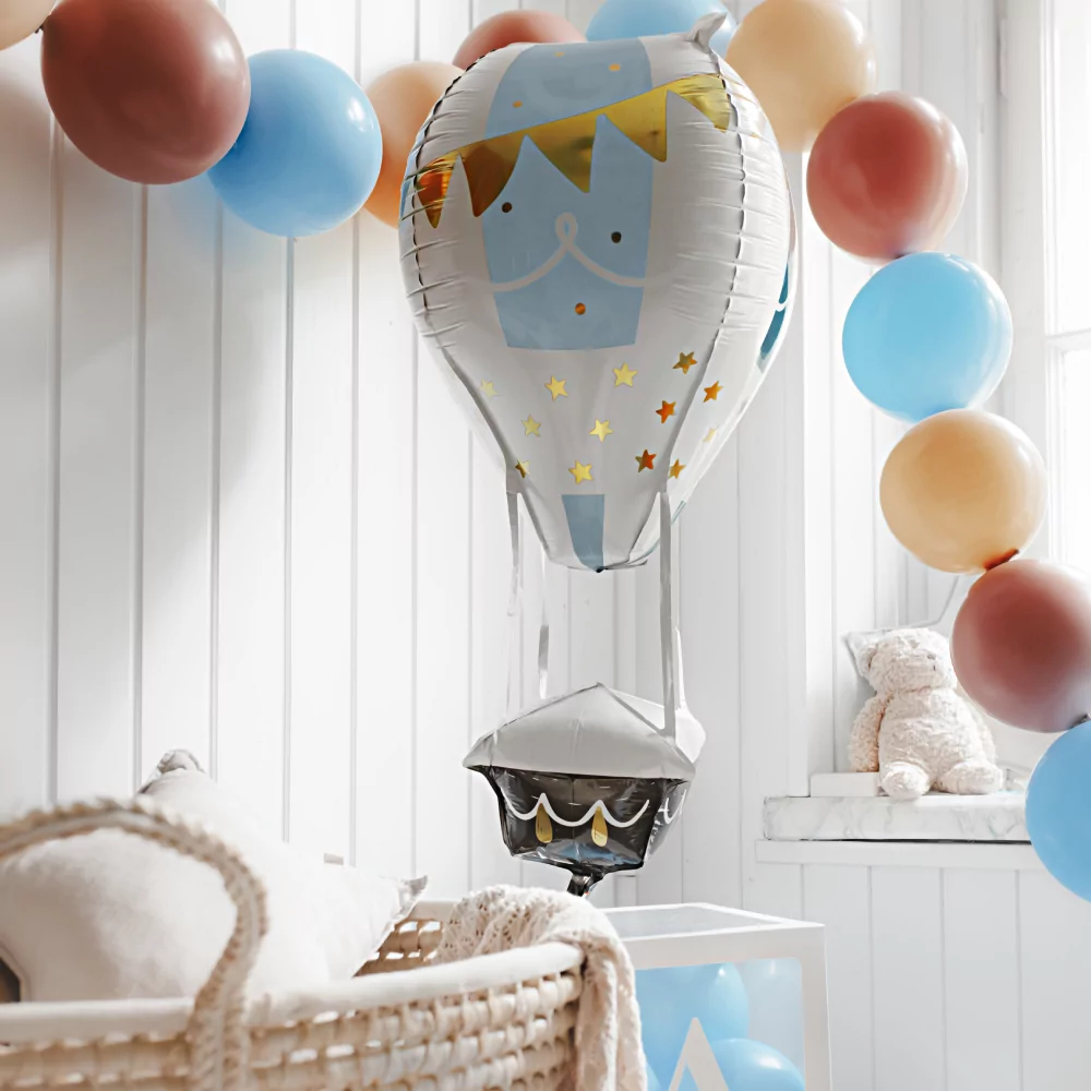 grote ballon in de vorm van een luchtballon