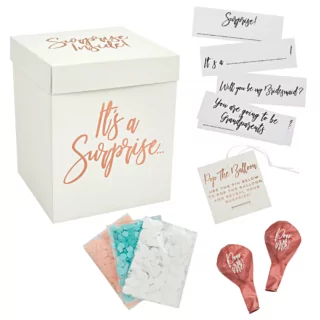 Suprise box met allerlei onderdelen