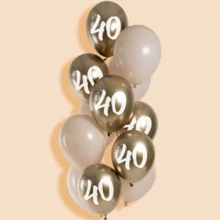 'Golden Latte' 40 Jaar - 12 stuks