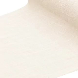 Cremekleurig katoenen tafelkleed