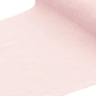 Lichtroze katoenen tafelkleed
