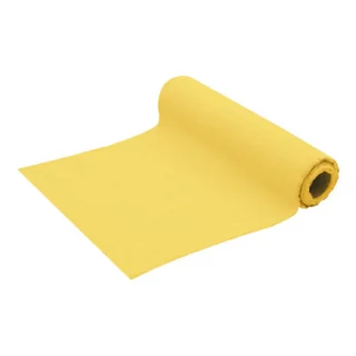 Gele tafel loper