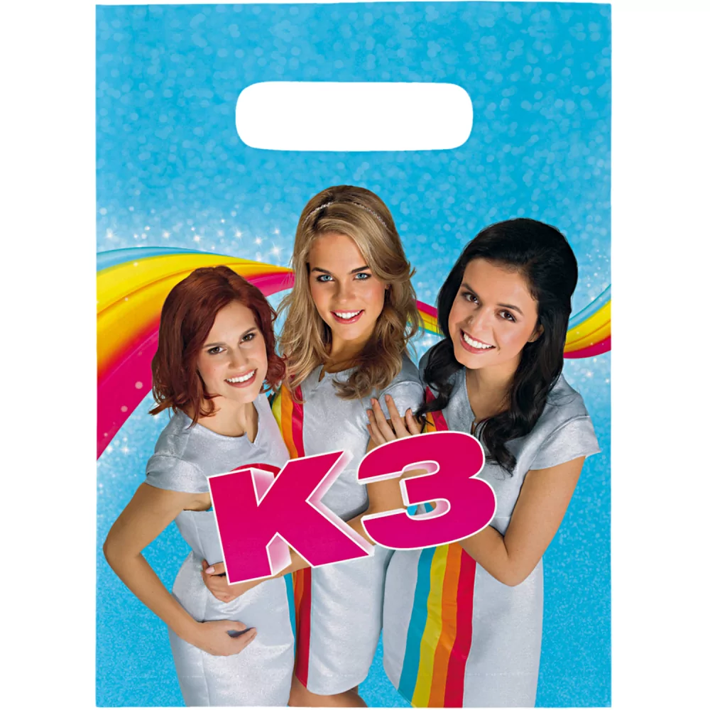 K3 cadeautasjes in het roze en lichtblauw