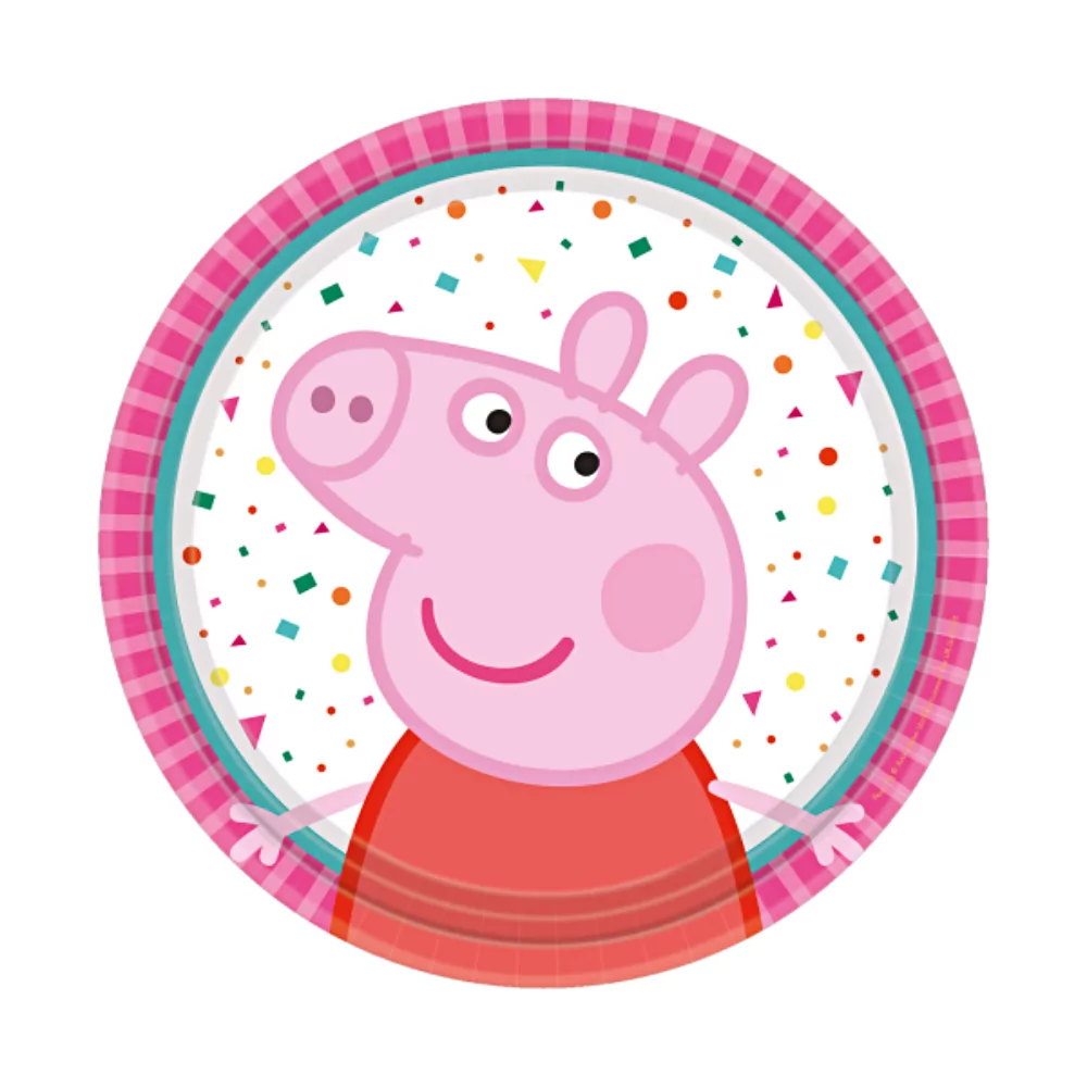 Bordjes peppa pig 18 centimeter