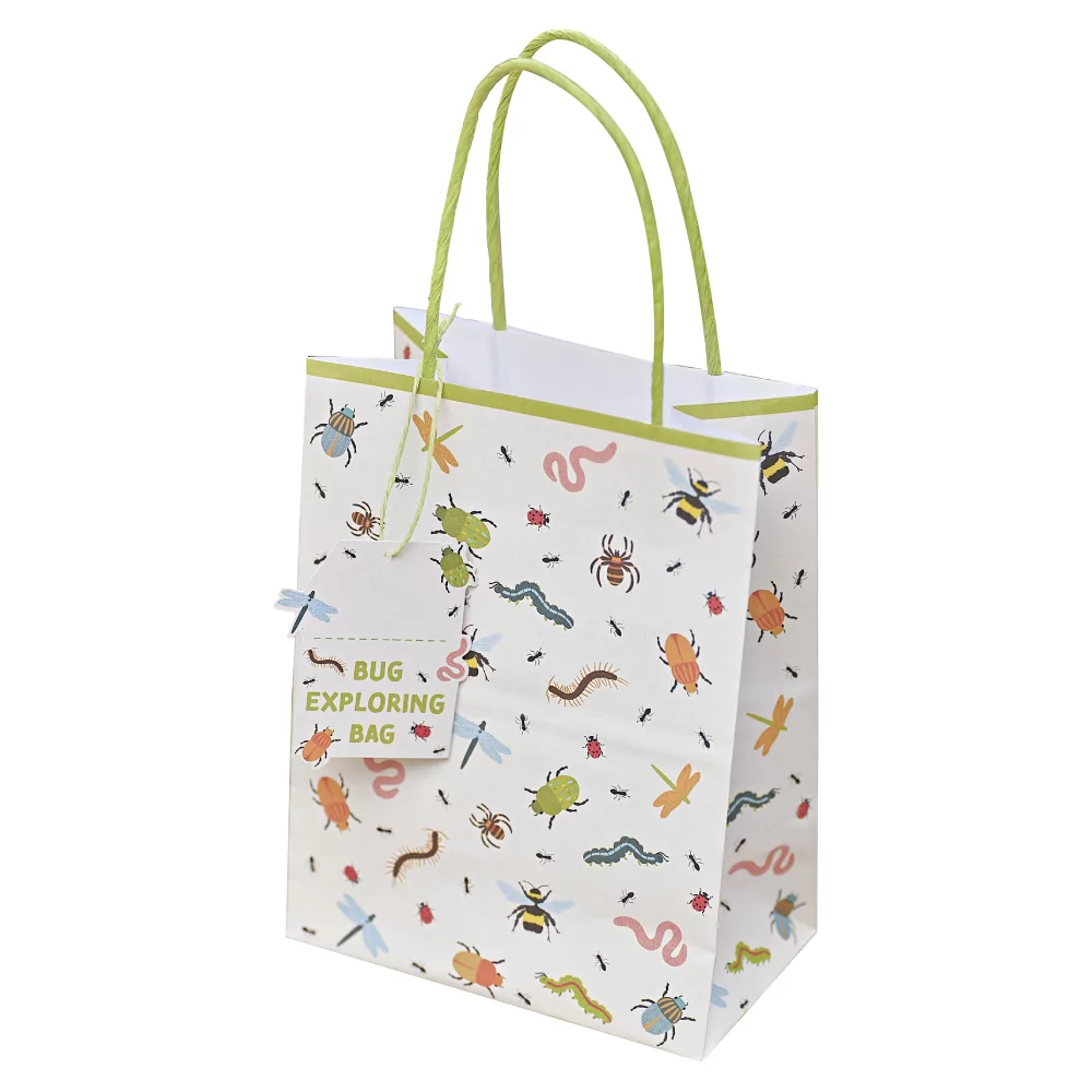 Cadeautasjes met insecten erop