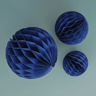 Donkerblauwe honeycombs