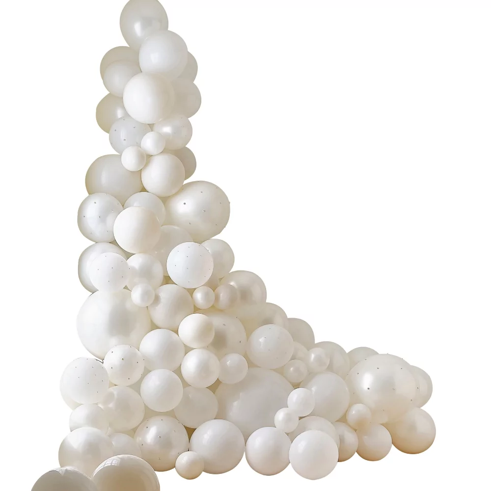 Ballonnenboog met parel effect