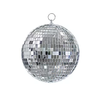 zilveren discobal