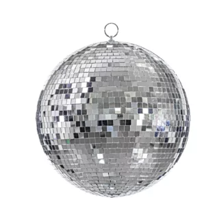 zilveren discobal