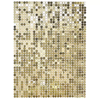 Gouden backdrop met rondjes