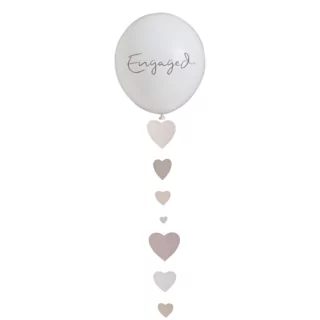 ballon engaged wit en goud