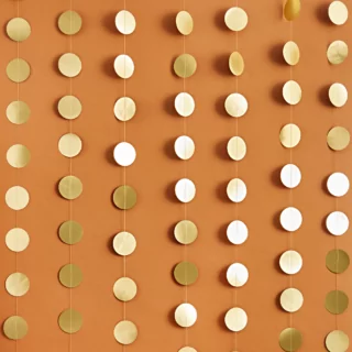backdrop gouden rondjes