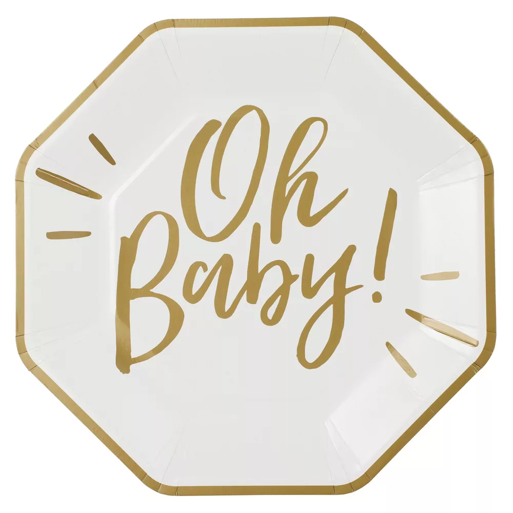 Oh Baby! - Wit Goud - 8 stuks - Afbeelding 2