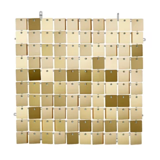 gouden paneel met vierkantjes voor een backdrop