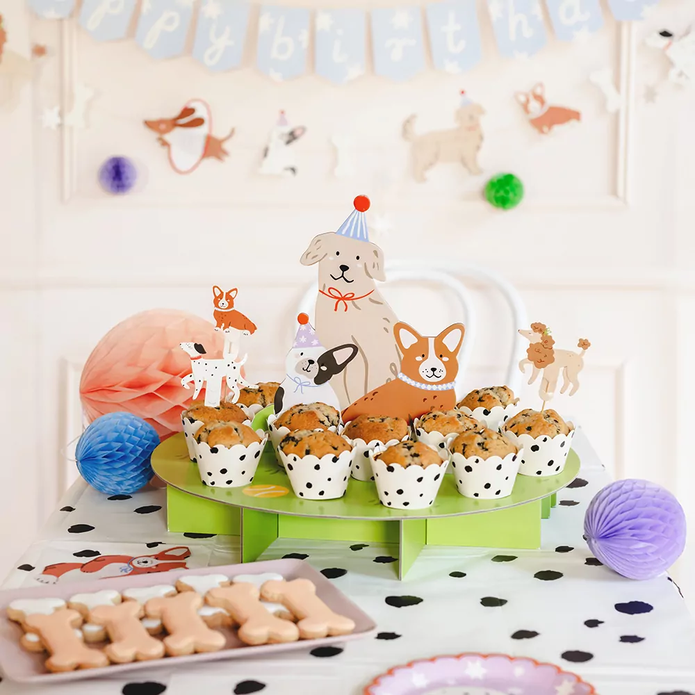 Cupcake Plank - Puppies