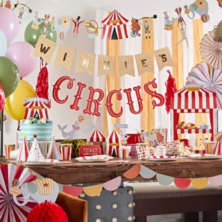 circus feestversiering