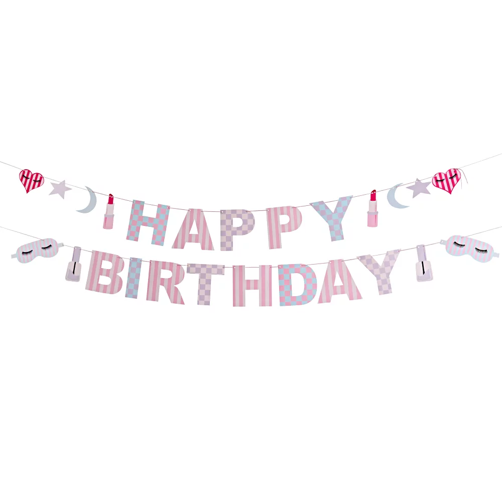 slinger happy birthday pamper party