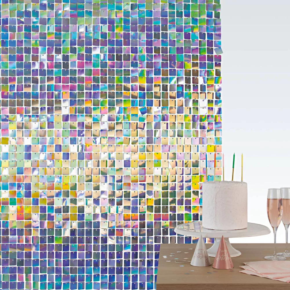 iridescent backdrop panelen