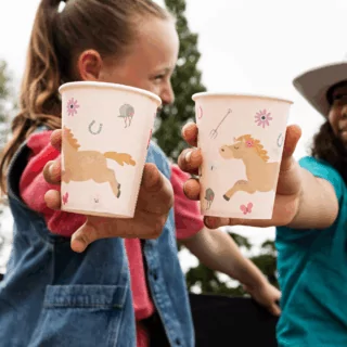 drinkbekers paarden