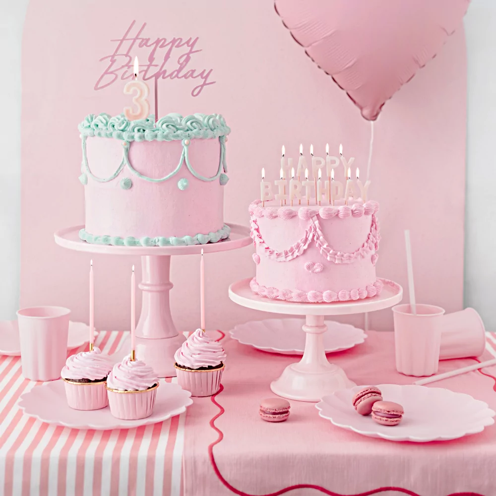 roze feestversiering