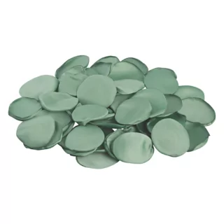 saliegroene rozenblaadjes