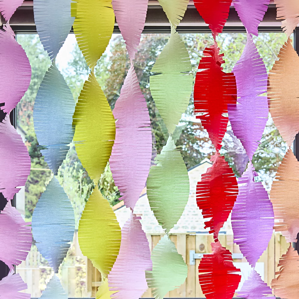 pastel crepe papier