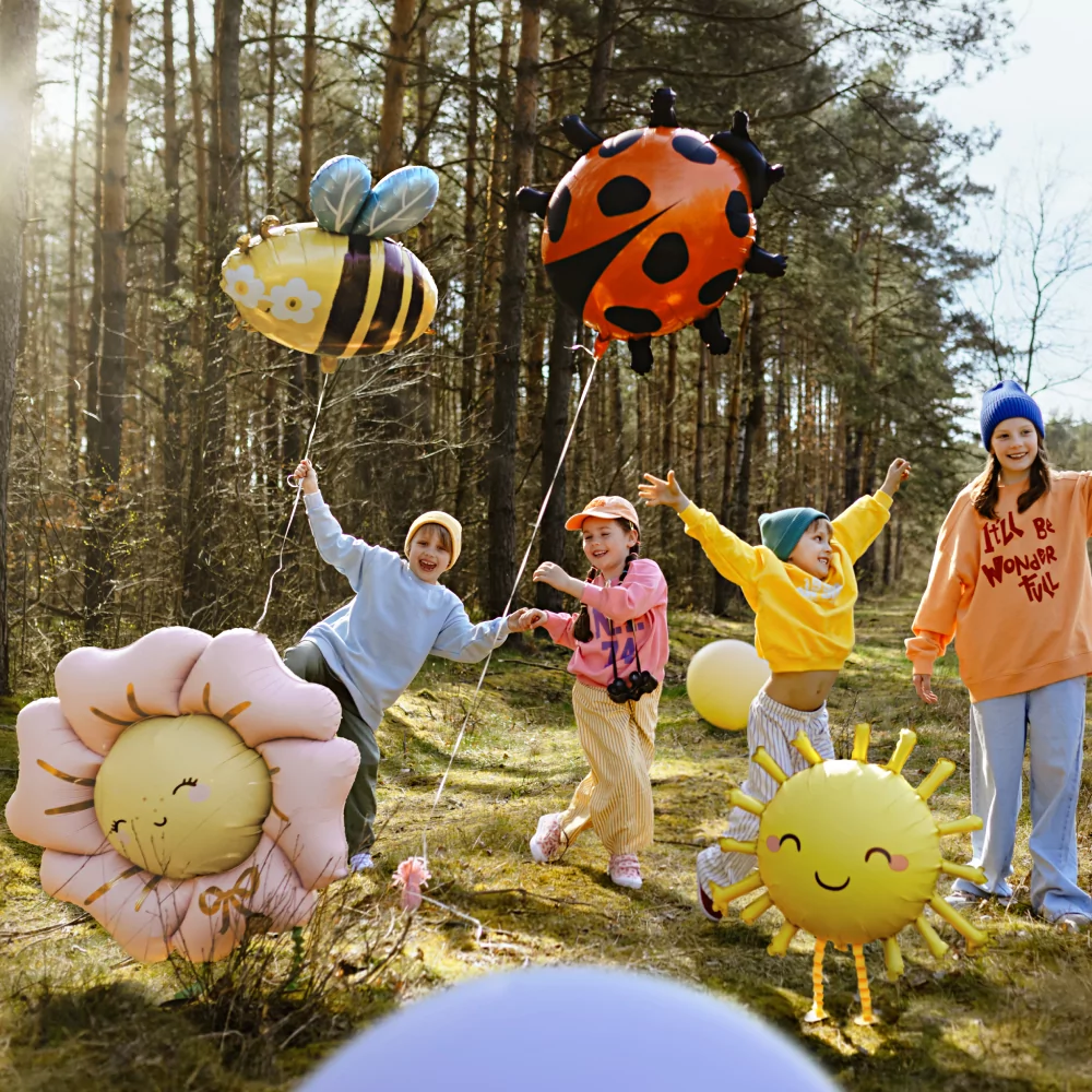 zomerse folieballonnen